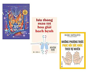 Combo 3 cuốn: Cơ Thể Tự Chữa Lành: Phục Hồi Tuyến Giáp + Lưu Thông Máu Tốt Hóa Giải Bách Bệnh + Những Phương Thức Phục Hồi Sức Khỏe Theo Tự Nhiên (Tái Bản) ( Kiến thức thú vị về sức khỏe/ Hướng dẫn giảm bệnh tật/ Tặng kèm Bookmark happy)