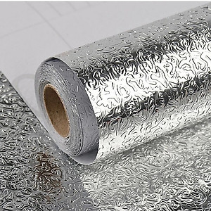 GIẤY BẠC DÁN TƯỜNG NHÀ BẾP CHỐNG THẤM DẦU, THẤM NƯỚC TIỆN DỤNG 3m x 60cm