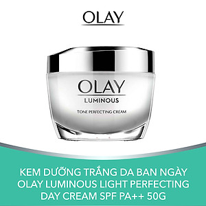 Kem Dưỡng Da Ban Ngày OLAY Luminous Trắng Da Mờ Thâm Nám SPF15+ 50g
