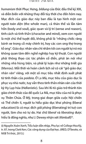 Biện hộ cho một nền giáo dục khai phóng