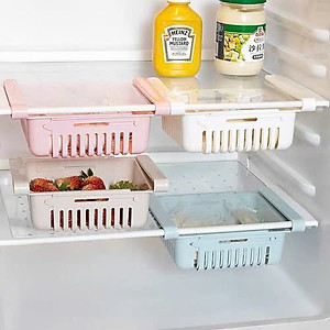 Khay nhựa kéo đựng tủ lạnh 20.5x16.5x7.5cm đa năng - Hàng chính hãng