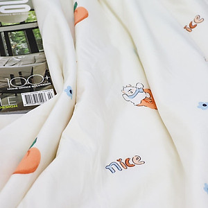 [CHĂN HÈ MÁT LẠNH] Mền lạnh I Cool Advance NIN House NM8025 2mx2m2 | Chăn chần bông Ice Silk lạnh như tencel, Chăn điều hoà nhiều độ