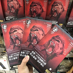 Kính cường lực iPhone 7Plus/8Plus chống nhìn trộm WK Kingkong 4D ; TRẮNG - Hàng chính hãng 