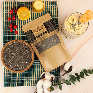 Hạt chia GUfoods - Giàu chất xơ và Omega-3, Tốt cho hệ tiêu hoá, Lành mạnh, Healthy, Eat clean