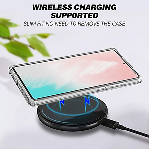 Ốp lưng chống sốc trong suốt siêu mỏng cho Samsung Galaxy Note 20 hiệu Likgus Crashproof giúp chống chịu mọi va đập - hàng nhập khẩu