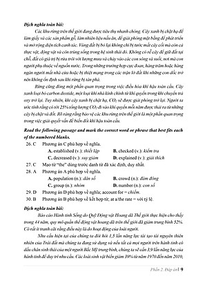 Bộ đề ôn thi vào lớp 10 THPT môn Tiếng Anh