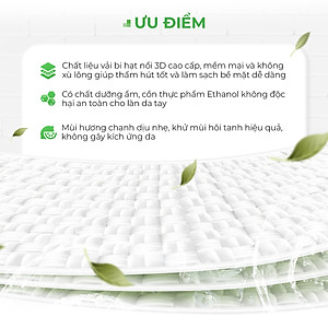 Khăn giấy ướt lau bếp Ecowipes khổ lớn 30x20 cm Kitchen Wipes gói 42 tờ loại bỏ dầu mỡ và vết bẩn nhanh chóng