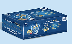 Thùng 24 chai Ensure Gold 237ml (Mẫu mới)