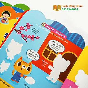 Sách - Combo Bóc Dán Thông Minh 365 (Dành Cho Trẻ Từ 2-6 Tuổi) - Giúp Bé Phát Triển IQ, EQ, CQ (Bộ 6 Cuốn)