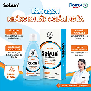 Sữa Tắm Selsun Fungi Shower 150 ml