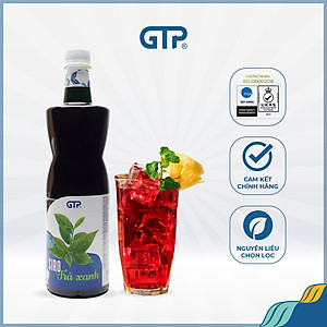 Siro GTP hương Việt Quất/ Trà xanh/ Sâm dứa