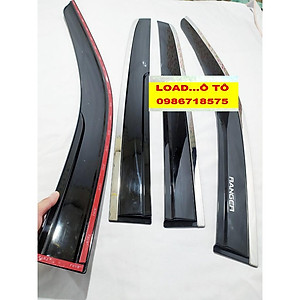 Vè Che Mưa Xe Xe Ford Ranger 2023-2016 Mẫu Chỉ Inox Cao Cấp Nhất Thị Trương, Có Trang Bị Sẵn Keo Dán 3M