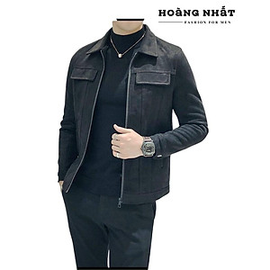 Mua Áo khoác nam da lộn cao cấp giả túi phong cách sang trọng trẻ trung áo ấm cho mùa thu đông - AK021 - Màu Đen,XXL (71-85kg) tại Shop thời trang Mua Áo Khoác Nam Da Lộn Cao Cấp Giả Túi Phong Cách Sang Trọng Trẻ Trung Áo Ấm Cho Mùa Thu Đông - Ak021 - Màu Đen,Xxl (71-85Kg) Tại Shop Thời Trang