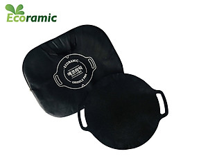 [CAO CẤP] Chảo nướng chống dính bếp từ Ecoramic 36cm - Tặng túi đựng kèm tiện lợi