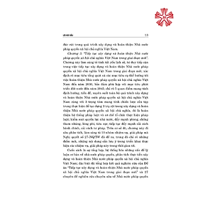 Tiếp tục xây dựng và hoàn thiện nhà nước pháp quyền xã hội chủ nghĩa Việt Nam (bản in 2024)