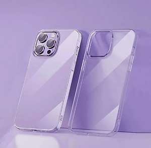 Ốp lưng siêu mỏng 0.3mm chống ố cho iPhone 15 Pro Max / 15 Pro / 15 Plus / 15 hiệu Memumi Crystal thiết kế ôm sát máy, chống sốc , chống trầy xước - Hàng nhập khẩu 