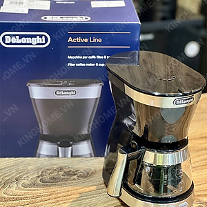 Pha cà phê Delonghi ICM12011.BK - Hàng Chính Hãng