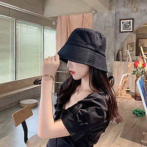 Nón thời trang nam nữ, mũ Bucket vành cụp style Hàn Quốc cực chất MD02
