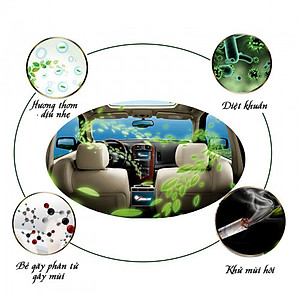 Xịt khử mùi ô tô Nhật Bản tinh chất quả hồng - Khử mùi tận gốc 