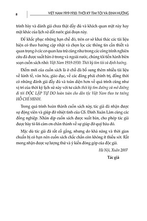 Việt Nam 1919-1930 Thời Kỳ Tìm Tòi Và Định Hướng