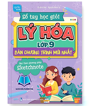 Sách - Sổ tay học giỏi lý - hóa lớp 9 bản chương trình mới nhất (WU)