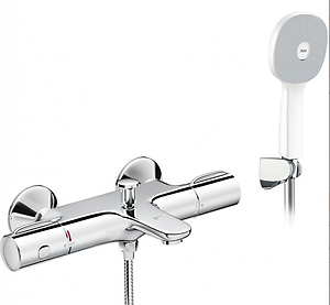 Trọn bộ Vòi sen tắm nóng lạnh điều chinh nhiệt độ INAX BFV 3413T-7C - Hàng chính hãng
