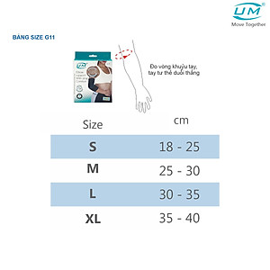 Bó khuỷu tay có đai dán United Medicare (G11)