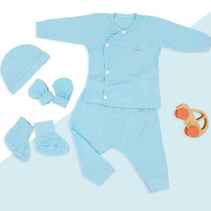 Bộ quần áo cộc cho bé 100% Cotton Lụa – Comfybaby Siêu nhẹ - thoáng mát QACF22042021 size 3-12 tháng