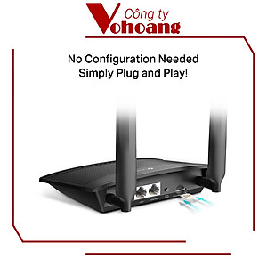 Tp-Link MR100 | Router Wi-Fi 4G LTE Chuẩn N Tốc Độ 300 Mbps | Hàng Chính Hãng