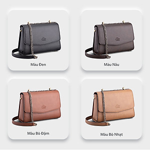 Túi Lata ( Thời trang nữ đi chơi cỡ trung - Túi đeo chéo da HN101 )