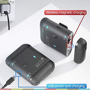 Lensgo 318C II - Micro Cài Áo Không Dây 2.4GHz, Trang Bị Eco, Tích Hợp Sạc RX, Cho Smartphone, Máy Ảnh Máy Quay, Phạm Vi Hoạt Động 100m (Tặng Tay Cầm Lensgo L3)- hàng chính hãng