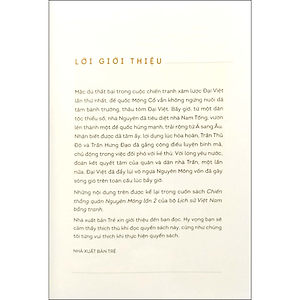 Sách Lịch sử Việt Nam bằng tranh - Chiến thắng quân Nguyên Mông lần 2 (bản màu)