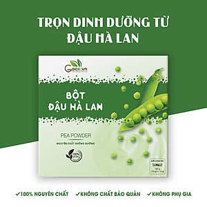 Bột đậu hà lan nguyên chất Goce - 180g (18 gói x 10g)