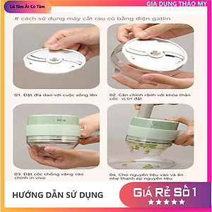 Máy thái lát rau củ kiêm xay hành tỏi thực phẩm 3 trong 1