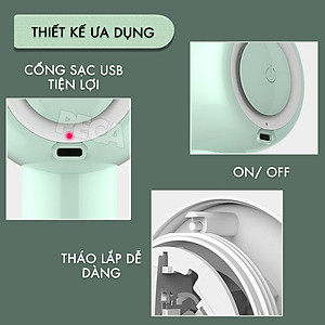 Máy cắt lông xù quần áo không dây Kemei KM-2720 thiết kế 6 lưỡi cắt thông dụng cắt lông xù nhiều loại vải - Chính hãng