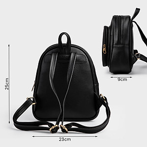 (HOT TREND) Balo da cao cấp - Balo nữ thời trang YUUMY YBA4 - balo da bò bền đẹp