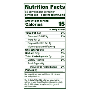 Dầu Ăn Dạng Xịt Hạt Cải Mantova (147ml) - Canola Oil Spray (147ml) - Ít calo, ăn kiêng, 100% nguyên chất không phụ gia