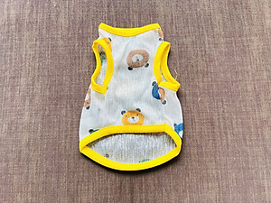 ÁO THUN BA LỖ THÔNG HƠI SIÊU CUTE TỪ 1-7KG DÀNH CHO THÚ CƯNG CHÓ MÈO