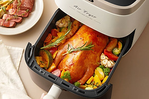 Nồi chiên không dầu Bear QZG-P15R8 (AF-4H15L), Dung tích 5L, Công suất 1500W Hàng Chính Hãng