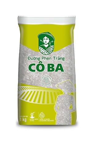 Đường phèn trắng Cô Ba 1kg