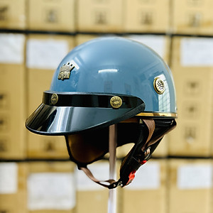 Mũ bảo hiểm xe máy 1/2 Royal M379 chính hãng có đệm cổ dành cho nam nữ đi xe máy-Nón Trùm