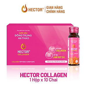 Nước Nấm Đông Trùng Hạ Thảo HECTOR Collagen bổ sung collagen, hỗ trợ làm đẹp da