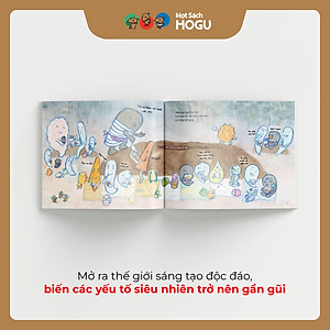 Truyện Ehon bé 3-4-5 tuổi - Chuyến dã ngoại của các bạn ma