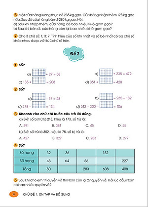 Sách - 100 Đề Kiểm Tra Toán Lớp 3 - Biên soạn theo chương trình GDPT mới - ndbooks