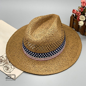 Mũ Rơm, Nón Phớt Cói Rộng Vành Nam Nữ Cao Cấp MP047