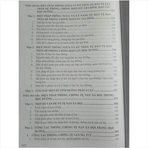 Cẩm Nang Công Tác Tham Vấn Học Đường - Những Quy Định Pháp Lý Và Biện pháp, Kỹ Năng Phòng Ngừa, Xử Lý Vi Phạm Về Hành Vi Bạo Lực, Bóc Lột, Xâm Hại Tình Dục Trẻ Em, Tệ Nạn Xã Hội Trong Trường Học, Gia Đình, Xã hội và Môi Trường Mạng
