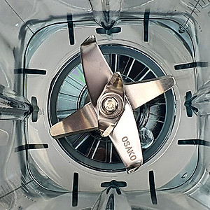 Máy Xay 1800W Sinh Tố Công Nghiệp Osako OS-1800 Đa Năng Công Suất Lớn Bộ 6 Lưỡi Dao Xay Tất Cả Các Loại Thực Phẩm-Hàng Chính Hãng