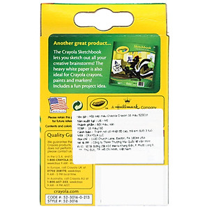 Hộp 16 Bút Sáp Màu Crayon - Crayola 523016