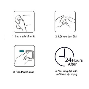 Móc treo quần áo 2 chấu dán tường inox 304 Hobby home decor 2TV160