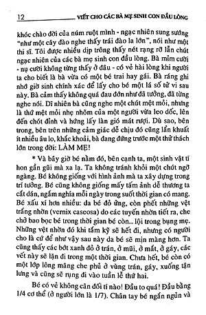 Sách Viết Cho Các Bà Mẹ Sinh Con Đầu Lòng (Tái Bản 2020)